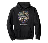 Sin música la Vida sería un Error Friedrich Nietzsche Sudadera con Capucha