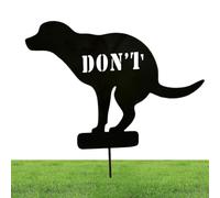 Sin paneles de excremento de perro para césped, sin paneles de excremento de perro para el patio - Panel de jardín para evitar que los perros traviesos se orinen, paneles creativos de hierro para