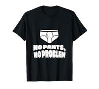 Sin Pantalones, no Hay Problema, Divertido Oso Gay de Whities Camiseta
