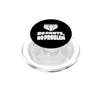 Sin Pantalones, no Hay Problema, Divertido Oso Gay de Whities PopSockets PopGrip para MagSafe