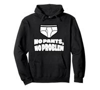 Sin Pantalones, no Hay Problema, Divertido Oso Gay de Whities Sudadera con Capucha