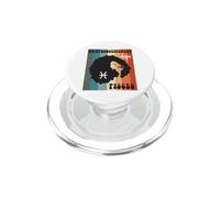 Sin Pedir disculpas Piscis Negro Mujer Zodiaco Retro PopSockets PopGrip para MagSafe