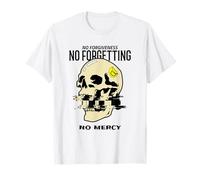 Sin perdón No Olvidar No Misericordia (Declaración de Justicia) Camiseta