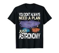 Sin Plan Solo Astronomía Explorador Camiseta