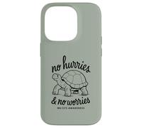 SIN PRESIONES Y NO Preocupes ME/CFS Conciencia - Tortuga - Negro Carcasa para iPhone 14 Pro