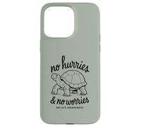 SIN PRESIONES Y NO Preocupes ME/CFS Conciencia - Tortuga - Negro Carcasa para iPhone 15 Pro MAX