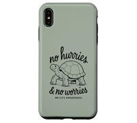 SIN PRESIONES Y NO Preocupes ME/CFS Conciencia - Tortuga - Negro Carcasa para iPhone XS MAX