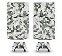 Sin Residuos Para PS5 Slim Skin Disc Edition & Digital Console And Controller Vinyl Cover Skins Wraps Scratch Resistant, Compatible Con Para 16527 Calcomanía Protectora Premium Piel(Digital Edition)