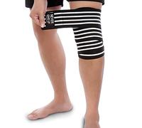 Sin Retención de Calor Vendaje de Rodilla Ajustable Robusto, Protector de Rodilla, Resistente a la Tensión o Contusión en los Músculos Cuádriceps, Isquiotibiales o de la Ingle