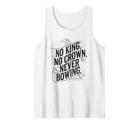 Sin Rey, Sin Corona, Sin Inclinarse, Rey Camiseta sin Mangas