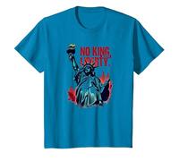 Sin Rey, Solo Libertad Camiseta, Niños, Zafiro, 10 años