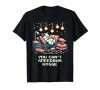 Sin Speedrun Hygge | Chill Pixel Art Retro Vibes Camiseta