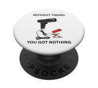 SIN Tiempo NO Tienes Nada Garaje mecánico Divertido PopSockets PopGrip Adhesivo