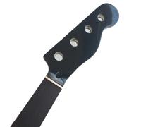 Sin trastes Arce 20 4 cuerdas Bajo Mástil Palisandro Diapasón Negro Brillo