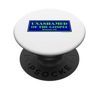 Sin vergüenza del Evangelio Biblia Escritura Fe e Inspiración PopSockets PopGrip Adhesivo