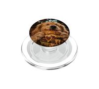 Sin vergüenza Golden Retriever Hamburguesa Comida Amante PopSockets PopGrip para MagSafe