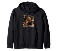 Sin vergüenza Golden Retriever Hamburguesa Comida Amante Sudadera con Capucha