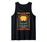 Sin WiFi En Los Árboles Redwoods California Digital Detox Camiseta sin Mangas