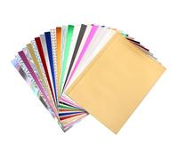 Sinbana 22uds Insertos Cartulina de Lector Ebooks Compatibles con Kindle Paperwhite de 11th Generación Pantalla 6,8", 17,1x12,4cm 22 Colores Inserciones Cartulina para Funda Transparente Lector Ebooks