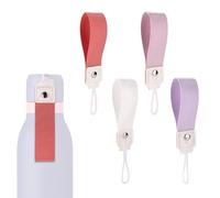 Sinbana 4uds Correa Botella agua, 4 Colores Fuerte Soporte de Peso Asa Botella Agua Compatible con Owala Freesip Twist de 18oz y 24oz