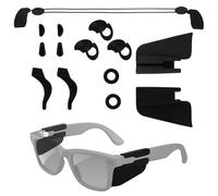 Sinbana Accesorios Inteligentes para Gafas Ray-Ban Meta Wayfarer/Headliner/Skyler, Incluyen Almohadillas Nasales, Protectores Luz, Patillas, Protectores Laterales y Correa Gafas, para Un Ajuste Firme