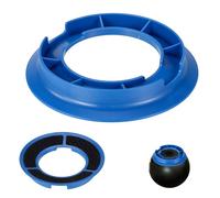 Sinbana Soporte para Almohadilla Lijadora Bolas Boliche, Soporte Universal Plástico Almohadillas de Lijado Bolos Accesorio Deportivo Práctico Apto para Mujeres y Hombres (Azul)