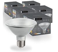 SINCELIGHT PAR30s Bombilla LED con Casquillo E27, 10W, 90W Equivalente, Blanco Frío 6000K, Alto CRI 92, 900lm, 38° Ángulo de Haz, Paquete de 5