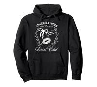 Sinceramente tuyo hasta que estoy aburrido Social Club Coquette Sudadera con Capucha