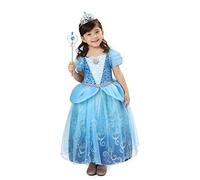 Sincere Party Ragazze Deluxe Princesa Vestido con Accesorios