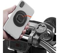 sincetop Soporte movil Bicicleta,Soporte movil Moto para Motocicleta con Adaptador,Montaje en el Manillar de la Bici Delantero para de montaña,Scooter,eléctrica【Serie C-2da Gen】