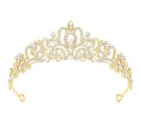 SinChic Tiara de Corona,Tiaras de Novia Coronas de Diamantes Tiaras para Mujer Corona Cumpleaños Corona Angel Niña Tiara de Corona para Mujer Corona de Medianoche para Bodas Mujeres Niñas