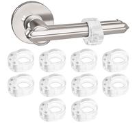 SinChic Topes de Puerta,10 piezas PVC Topes de Puerta Manija de Parachoques Silicona para Puertas Tope Adhesivo Transparente Sujeta Puertas para Proteger la Integridad de Paredes/Muebles