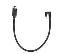 Sincronización de datos y carga compatible con MacBook Pro Conector USB C a Mini USB reversible en ángulo recto Cable USB tipo C a Mini USB Enchufe