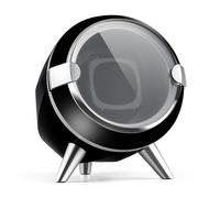 Sindelfingen Estuche para 1 reloj con rotación hacia la derecha e izquierda negro Klarstein