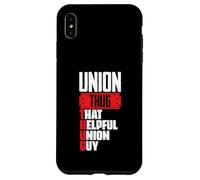 Sindicalista Thug That Útil Sindicato Guy Día del Trabajo del Trabajador Sindical Carcasa para iPhone XS Max