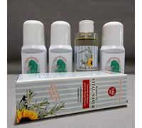 Sindólor Gel DEX HOME. Pack 3 Sindólor Roll on 60 ml + 1 VITALNATUR Aceite Para Masaje Kräuter öl 140 ml