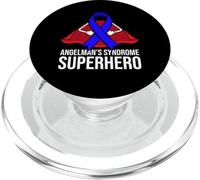 Síndrome de Angelman Superhéroe Superviviente Guerrero Luchador PopSockets PopGrip para MagSafe