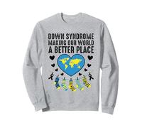 Síndrome de Down Haciendo de nuestro mundo un lugar mejor Síndrome de Down Sudadera