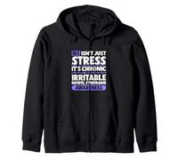 Síndrome del intestino Irritable - Más Que estrés Sudadera con Capucha