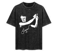Sinead O'Connor Signature Mens T-Shirt Unisex Graphic Black tee Shirt S