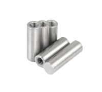 SINEKY 2/5 Uds M3 M4 M5 M6 304 Pasador cilíndrico de Rosca Interna de Acero Inoxidable Pin de posicionamiento de Diente Interno con Cilindro de Orificio(Size:D10 M6,Color:25mm(5Pcs))