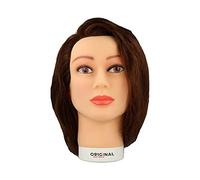 Sinelco Cabeza De Maniquí Valeska 40Cm (0030221) Cabello Humano