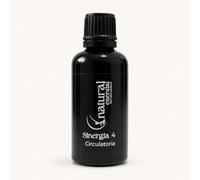 Sinergia 4 | Sinergia Circulatoria Natural Esential 50 ml | Aromaterapia | Mezcla Aceites Esenciales | Potencia la Maderoterapia | Indicada Masajes Corporales Profesionales | Tonificante y Estimulante