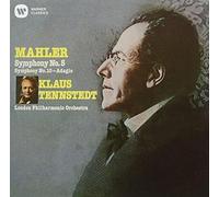 Sinfonía de Klaus Tennstedt Mahler No. 5 Sinfonía No. 10 Adagio UHQCD 2 CD NUEVO