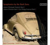 Sinfonias De Los Hijos De Bach: J.C.F. Bach, J.C. Bach, C.P.E. Bach / Bach Concentus - Demeyere