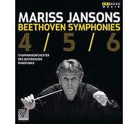 Beethoven:Symphonies 4,5 & 6 (Blu-ray) Bavarian Radio Symphony Orchestra