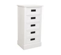 Sinfonier de madera 45x35x90 blanco