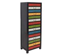 Sinfonier de madera multicolor 60x40x164h cm
