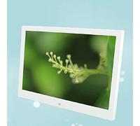 SINFU Photo Marcos de Fotos Digitales Marco de Fotos con Pantalla de 14 Pulgadas, álbum de Fotos electrónico, álbum de Fotos electrónico LED de Borde Estrecho, fácil de Usar