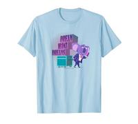 Sing 2 Buster Moon Dream Big Dreams Camiseta, Hombre, Azul Bebé, 3XL